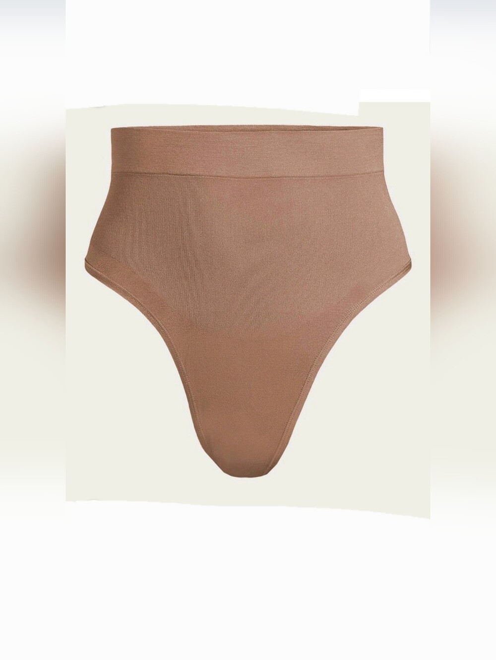 Moroccan Brown seamless Mid-Rise Shaping Thong Size XXL (20) Brand new